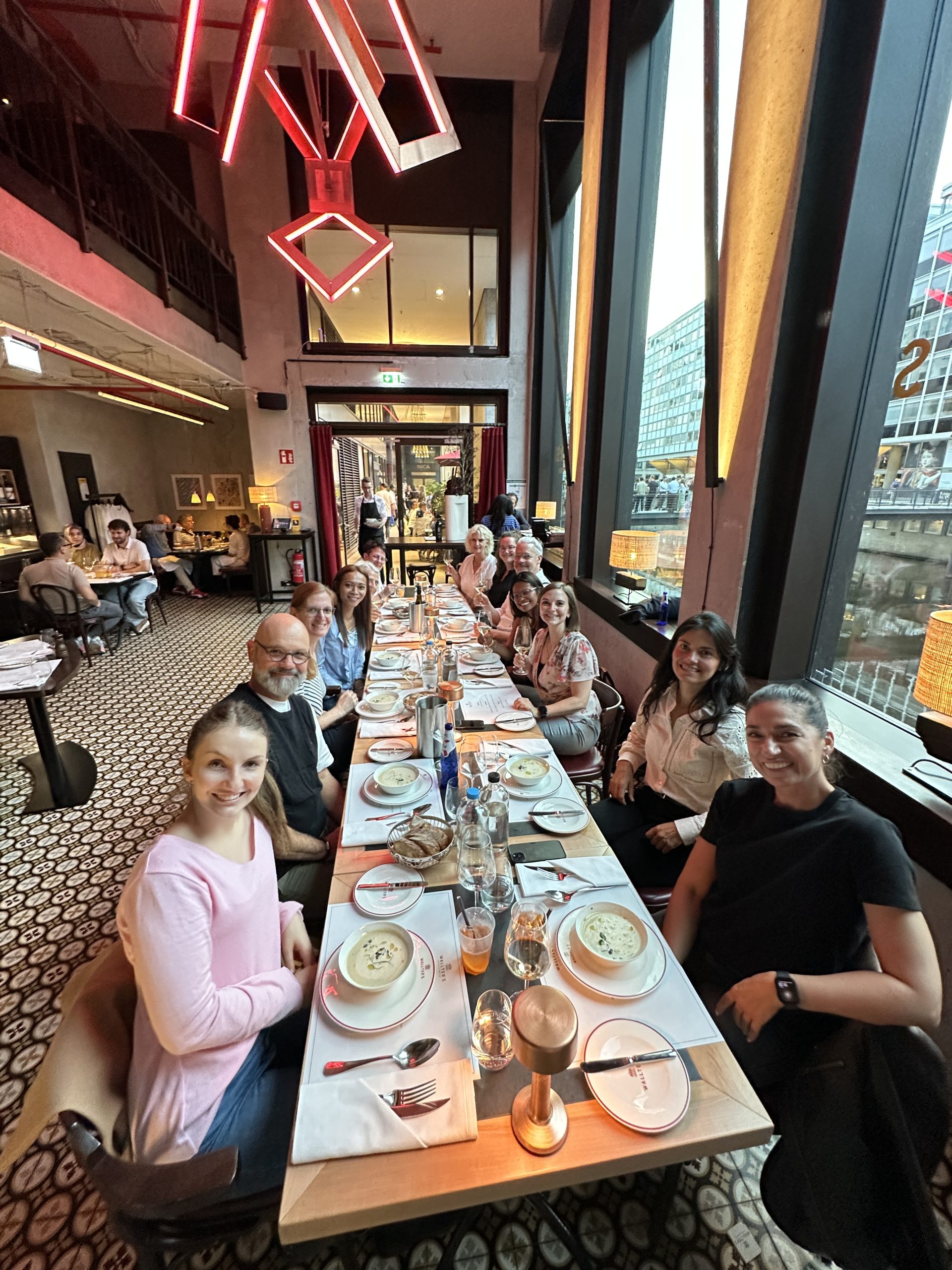 Netzwerkdinner mit Integrationsbeauftragten